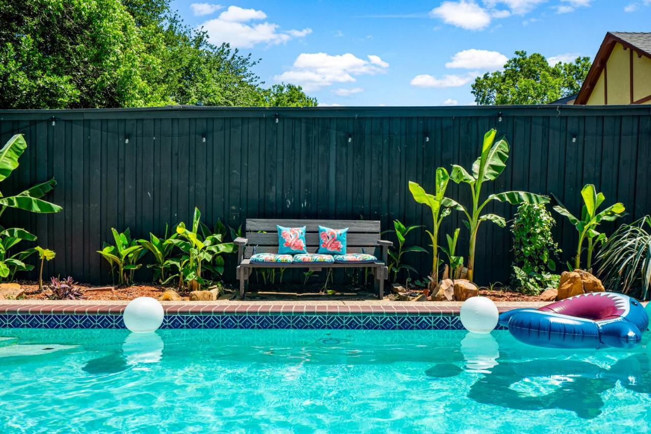 Dallas Oak Lawn Oasis W/ Private Pool, Hot Tub Exterior photo
