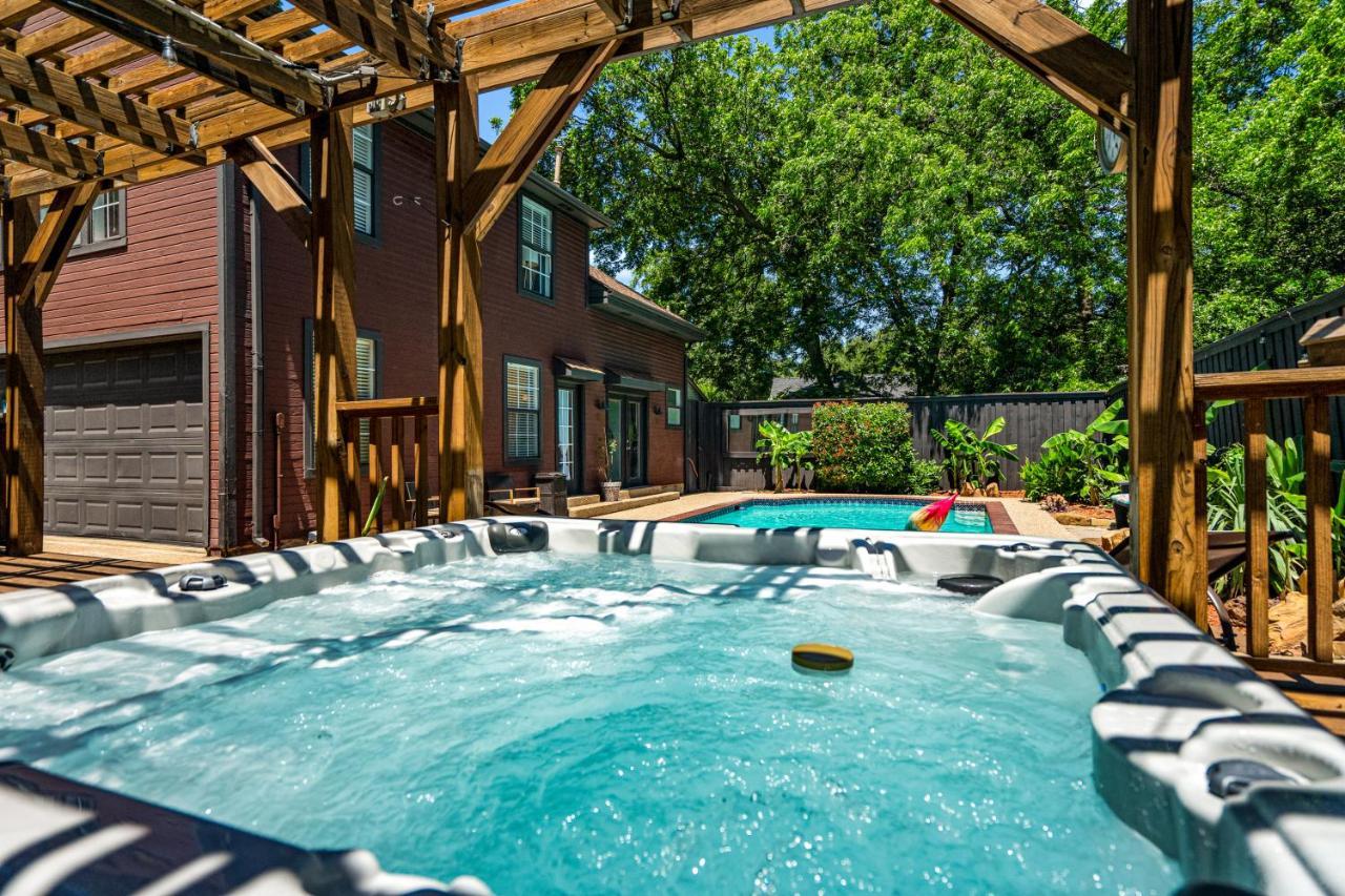 Dallas Oak Lawn Oasis W/ Private Pool, Hot Tub Exterior photo